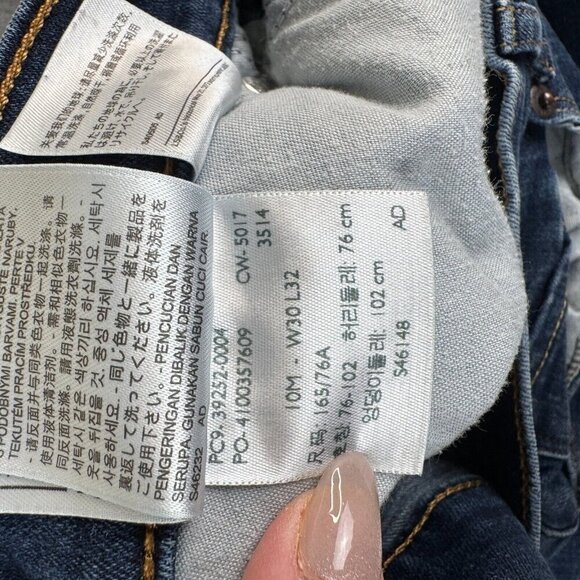 Levis Jeans Women 10 30x30 Blue Classic Boot Cut Mid Rise Stretch Denim Comfort - Picture 10 of 13